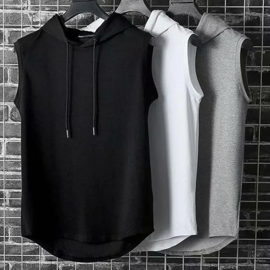 Ice Silk Summer Muscle Hoodie