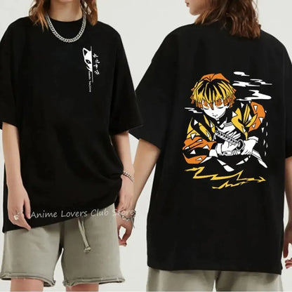 Demon Slayer Graphic Print T Shirt